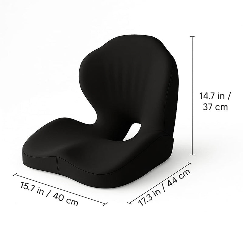 Cuscino ergonomico per seduta con supporto lombare