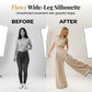 Completo 2 pezzi con top e pantaloni a gamba larga
