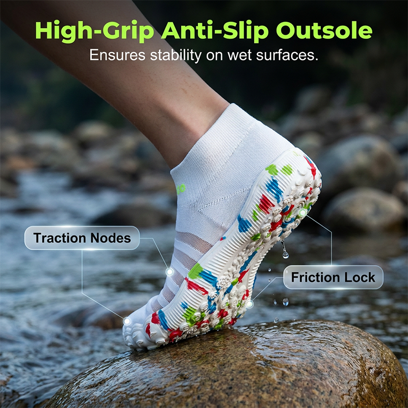 🌊 OFFERTA LIMITATA 50% DI SCONTO! ✨ Scarpe Acquatiche Unisex Traspiranti – Tomaia in Mesh, Fori di Drenaggio, Suola Antiscivolo 🏖️