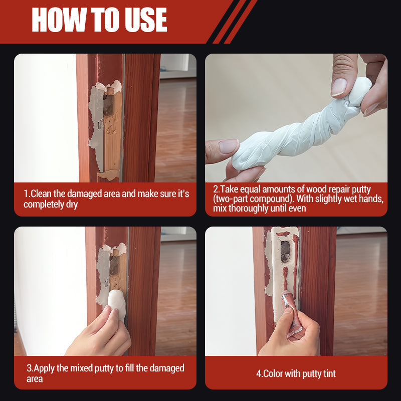🛠️ SCONTO 50% ORA! 🔥 Stucco Epossidico Impermeabile e Resistente al Calore – Forabile, levigabile e ultra-resistente – Incolla metallo, plastica e altro per riparazioni durature ✨