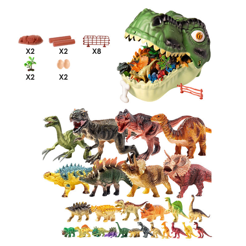 😸 Set di Gioco con Dinosauri Divertente ed Educativa per Bambini