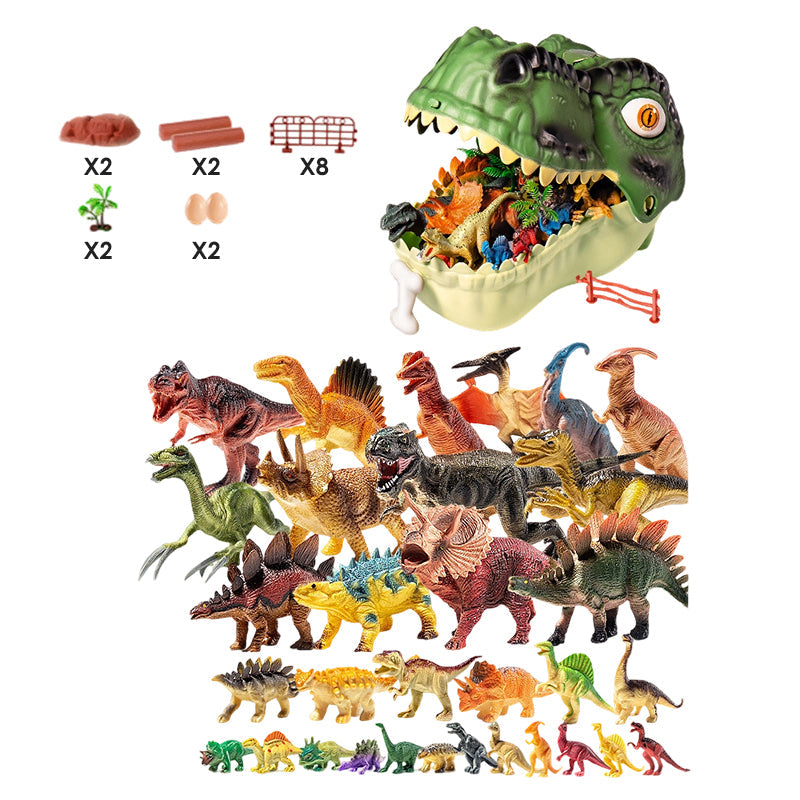 😸 Set di Gioco con Dinosauri Divertente ed Educativa per Bambini