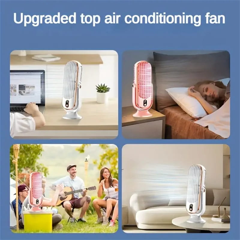 Ventilatore da Tavolo Portatile con 5 Velocità