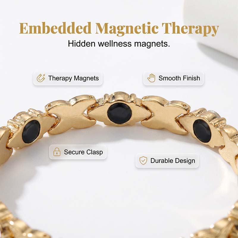 Bracciale Magnetico alla Moda con Strass
