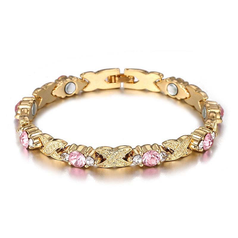 Bracciale Magnetico alla Moda con Strass
