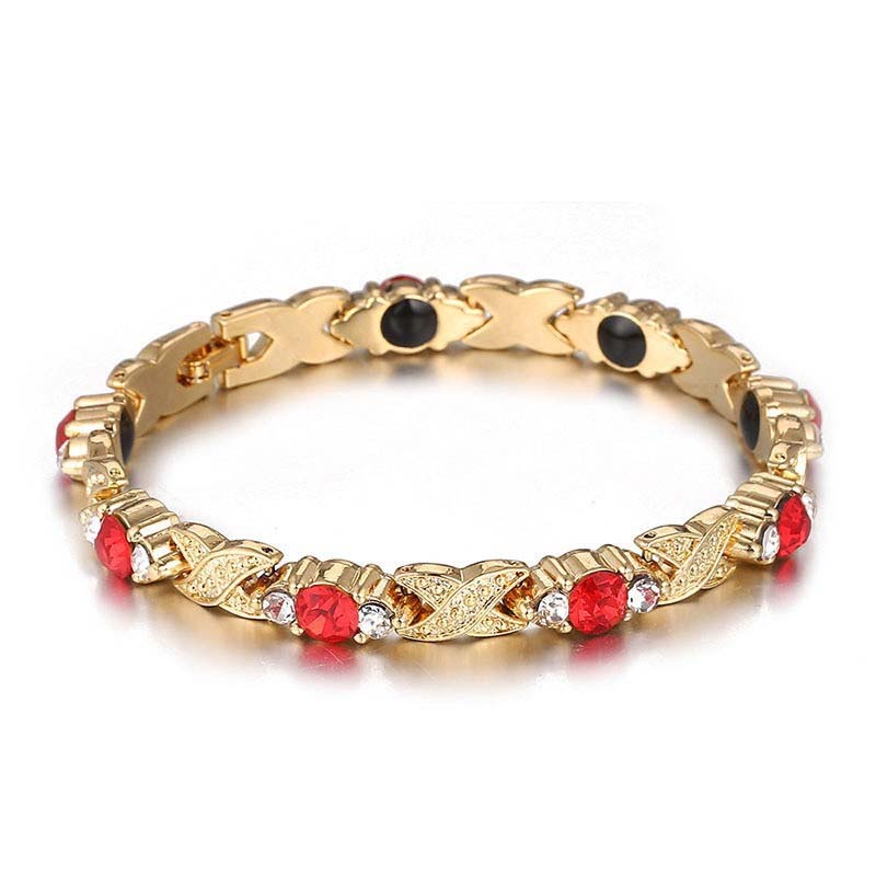 Bracciale Magnetico alla Moda con Strass