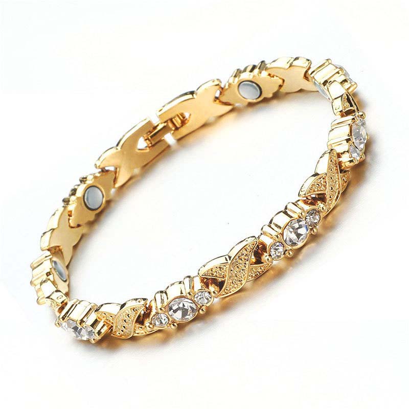 Bracciale Magnetico alla Moda con Strass