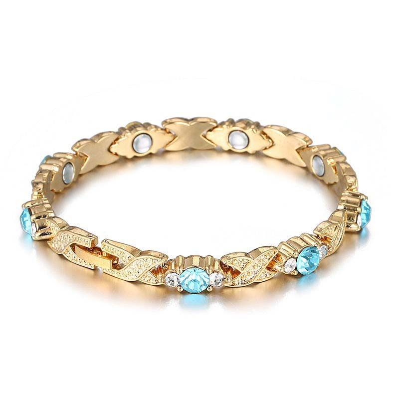 Bracciale Magnetico alla Moda con Strass