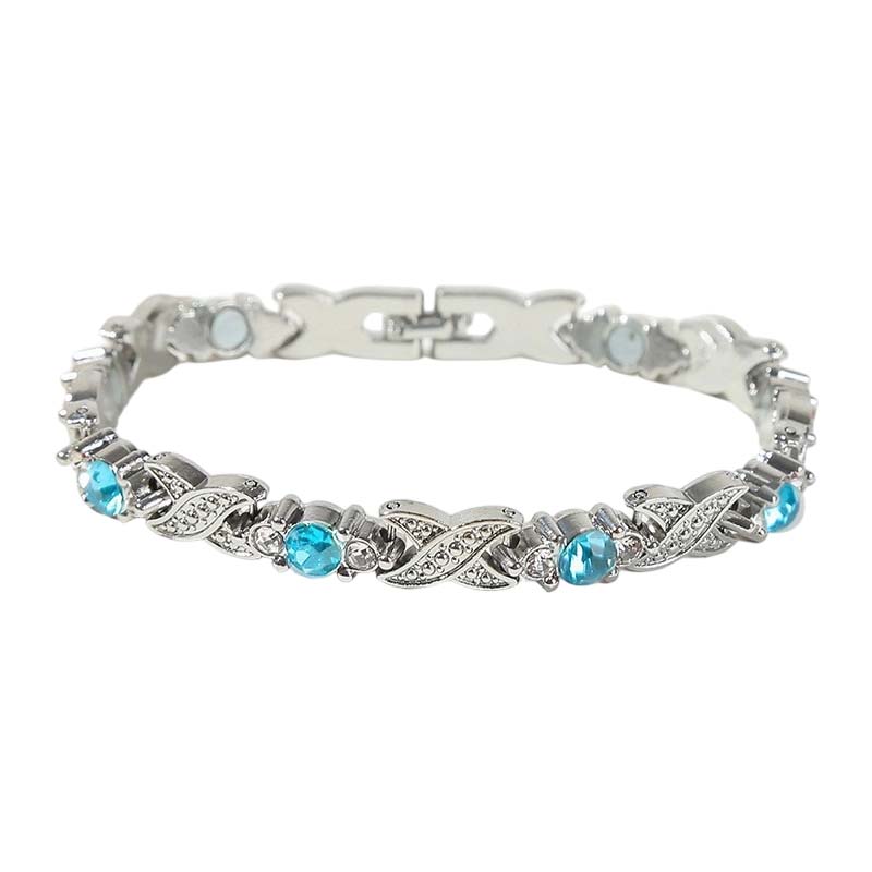 Bracciale Magnetico alla Moda con Strass