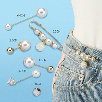 Set di spilli per stringere la vita dei pantaloni senza cucire