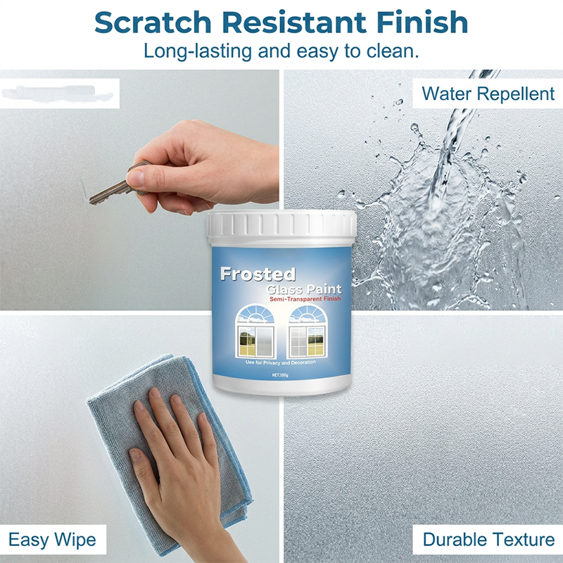 🥳PROMO 2026🥳 💞OLTRE 40.000 VENDUTI! 🪟🎨 SCONTO DEL 50%! Vernice effetto vetro satinato per privacy – a base d'acqua, impermeabile, non tossica. Proteggi la tua privacy senza perdere la luce naturale! 🛡️✅
