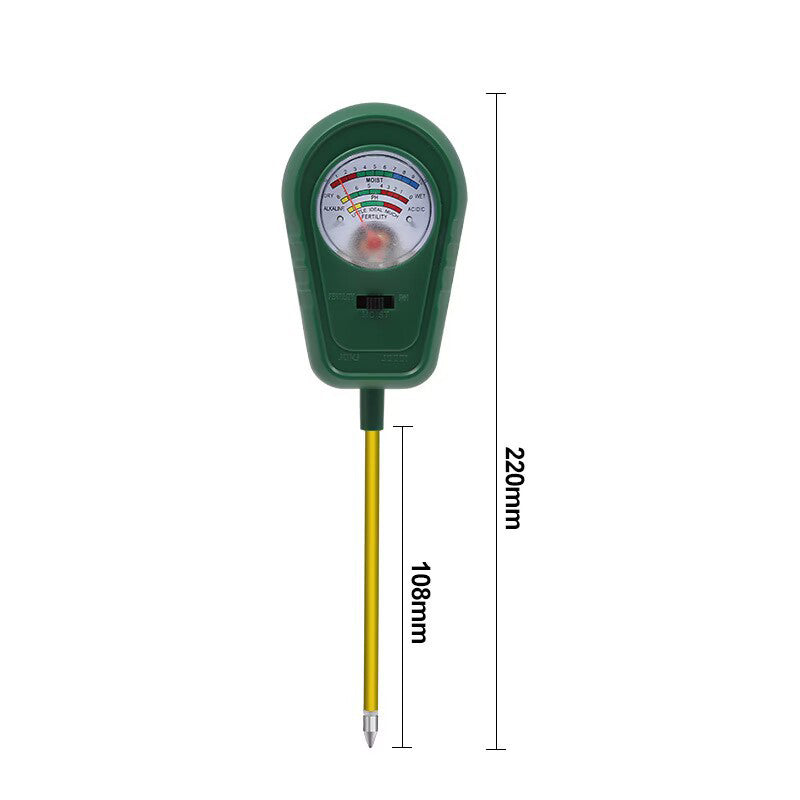 Misuratore del Terreno 3 in 1 con Display a Lancetta