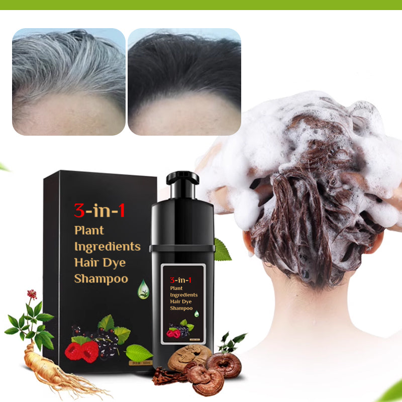 Shampoo per tinture per capelli con ingredienti vegetali