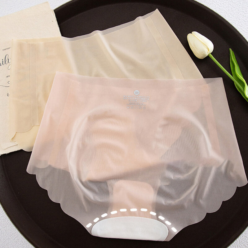 Intimo da donna estivo in seta di ghiaccio senza cuciture