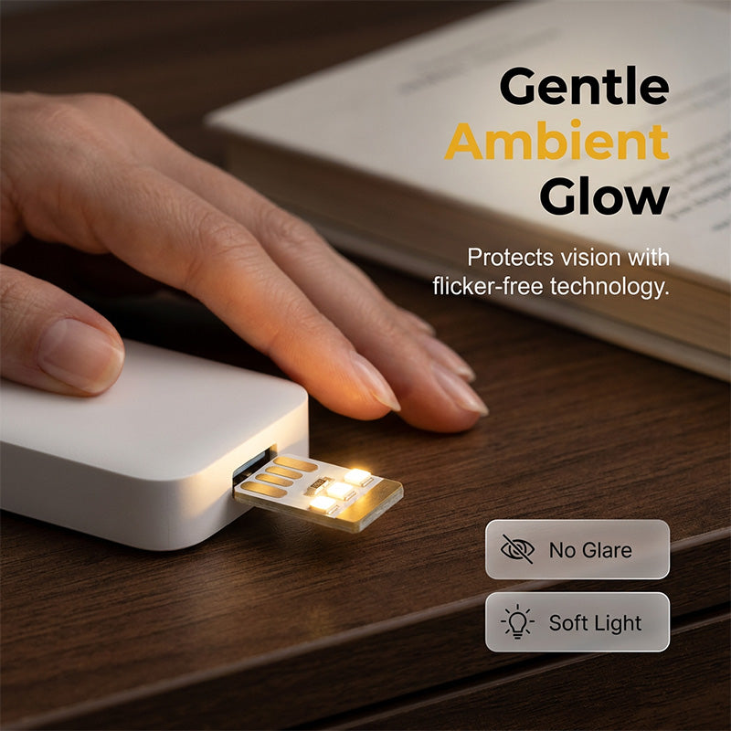 Mini luce notturna a LED USB portatile