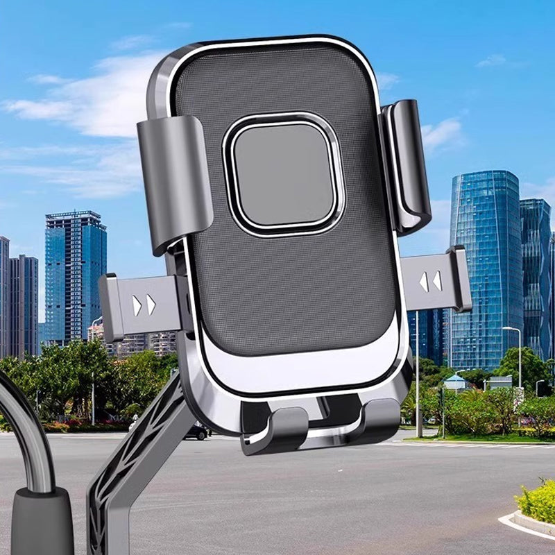 Supporto anti-vibrazioni per telefono da moto e bicicletta