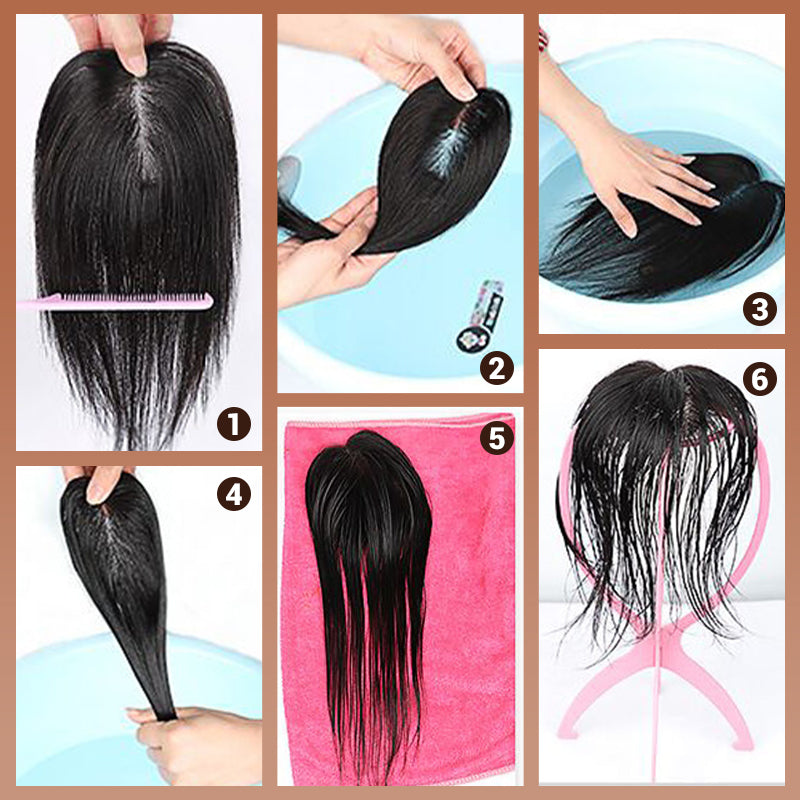 🔥ULTIMO GIORNO 50% DI SCONTO🔥Topper ibrido per attaccatura dei capelli