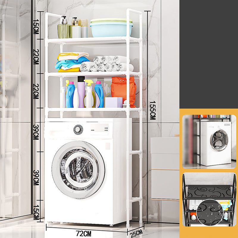 🔥Nuovo prodotto di punta❤️‍🔥Mensola organizer per bagno e lavanderia senza foratura