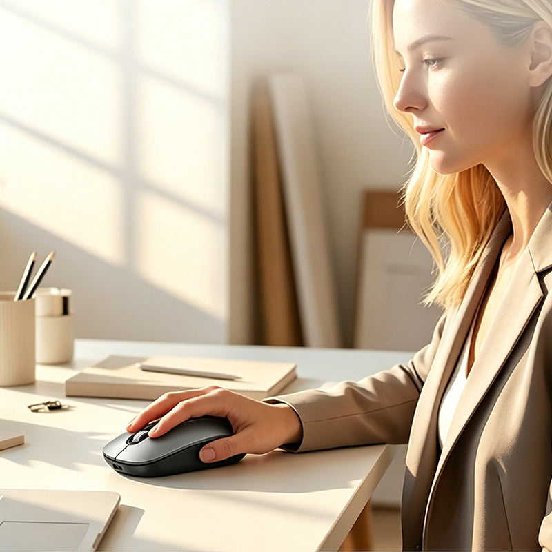 🖱️ 50% DI SCONTO ORA! 💬 Mouse Wireless AI con Controllo Vocale – Controllo vocale, wireless e alimentato da AI – Aumenta la produttività per lavoro e uso quotidiano ✨