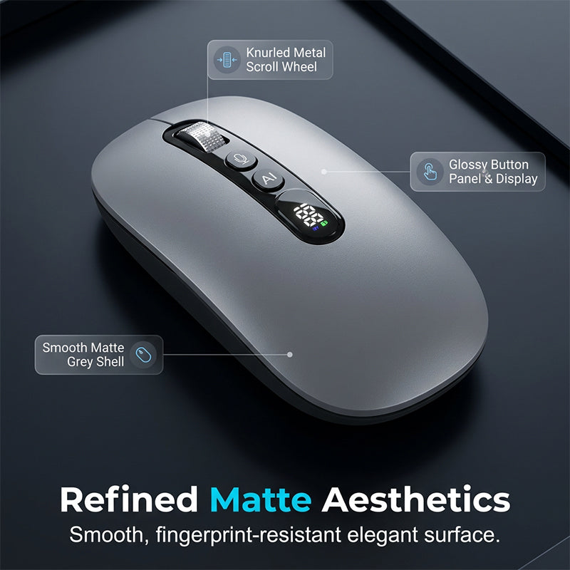 🖱️ 50% DI SCONTO ORA! 💬 Mouse Wireless AI con Controllo Vocale – Controllo vocale, wireless e alimentato da AI – Aumenta la produttività per lavoro e uso quotidiano ✨