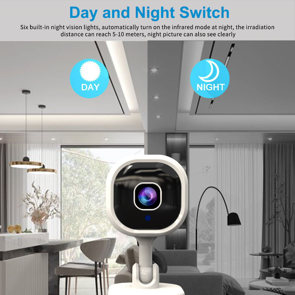 🥳 VENDITA CALDA 2026🥳💞 50K+ VENDUTI!📹🔒 50% DI SCONTO! Telecamera di Sicurezza Smart HD Wireless – Rotazione 360°, visione notturna e audio bidirezionale. Tieni d’occhio la tua casa, sempre! 🏠✨