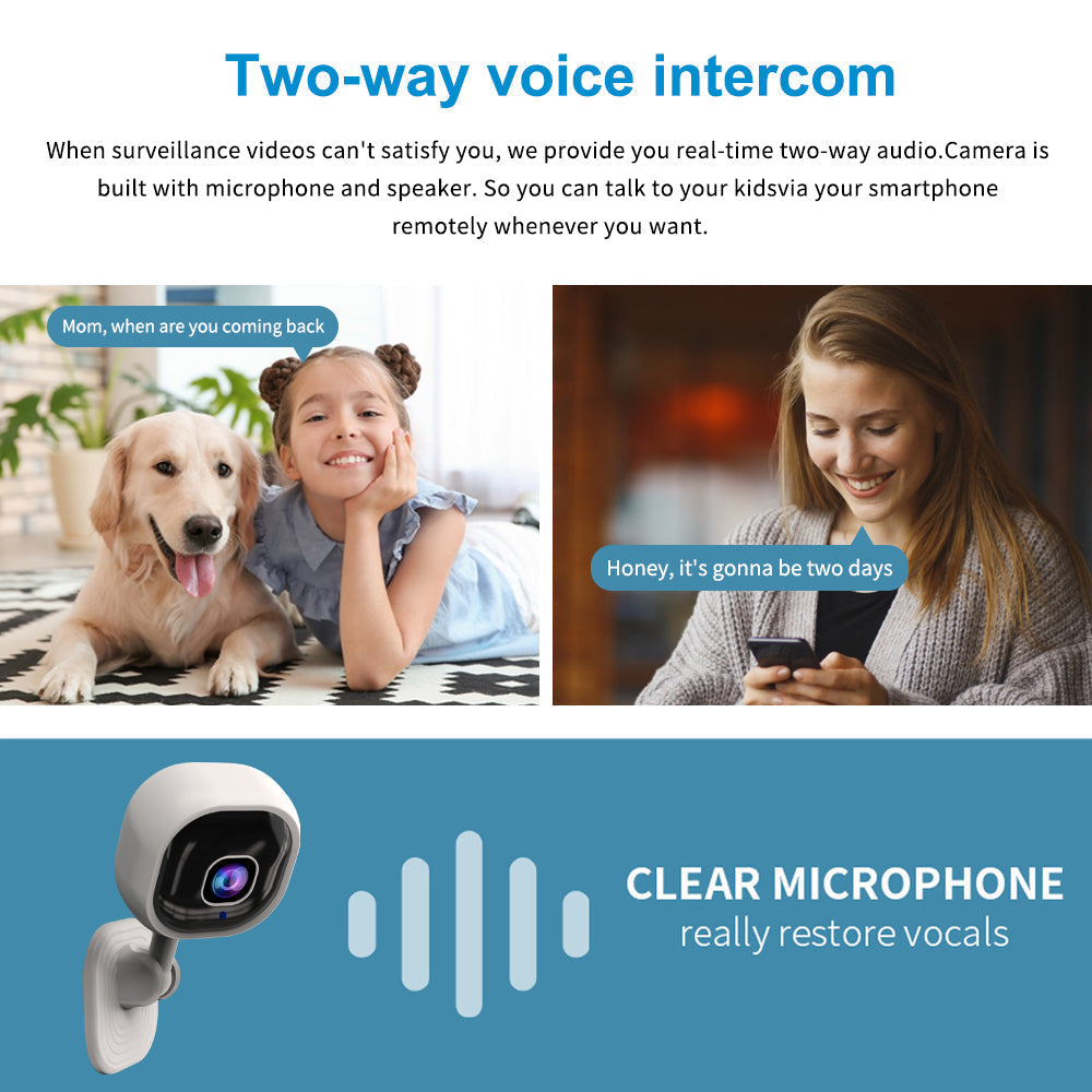 🥳 VENDITA CALDA 2026🥳💞 50K+ VENDUTI!📹🔒 50% DI SCONTO! Telecamera di Sicurezza Smart HD Wireless – Rotazione 360°, visione notturna e audio bidirezionale. Tieni d’occhio la tua casa, sempre! 🏠✨
