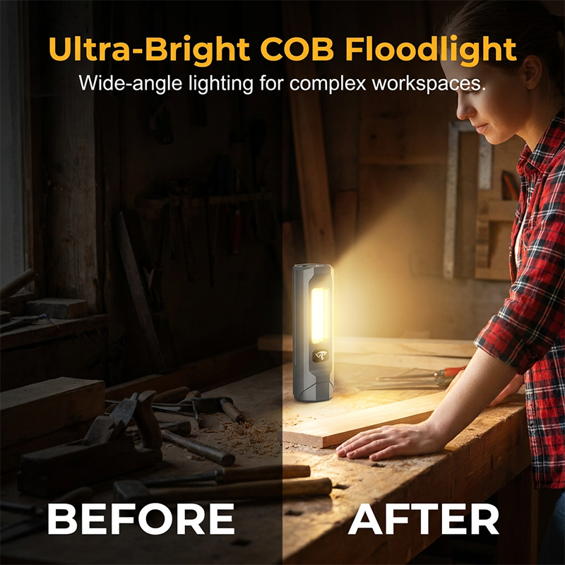 🥳 PROMOZIONE 2026 🥳 💞 OLTRE 50.000 PEZZI VENDUTI! 🏠⚡ 50% DI SCONTO! Torcia laser a infrarossi con base magnetica COB.