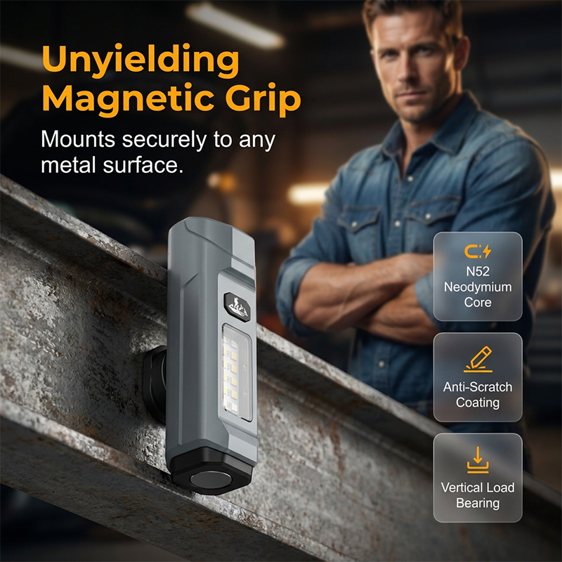 🥳 PROMOZIONE 2026 🥳 💞 OLTRE 50.000 PEZZI VENDUTI! 🏠⚡ 50% DI SCONTO! Torcia laser a infrarossi con base magnetica COB.