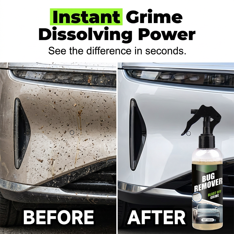 Spray Rimuovi Insetti e Sporco per Auto