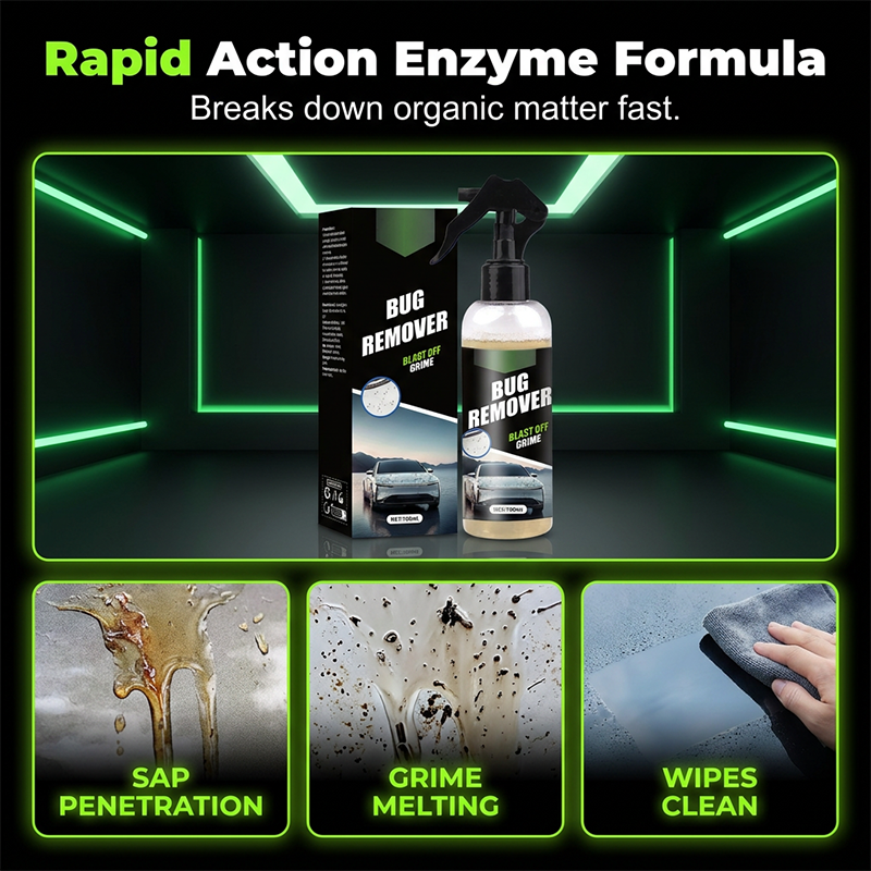 Spray Rimuovi Insetti e Sporco per Auto