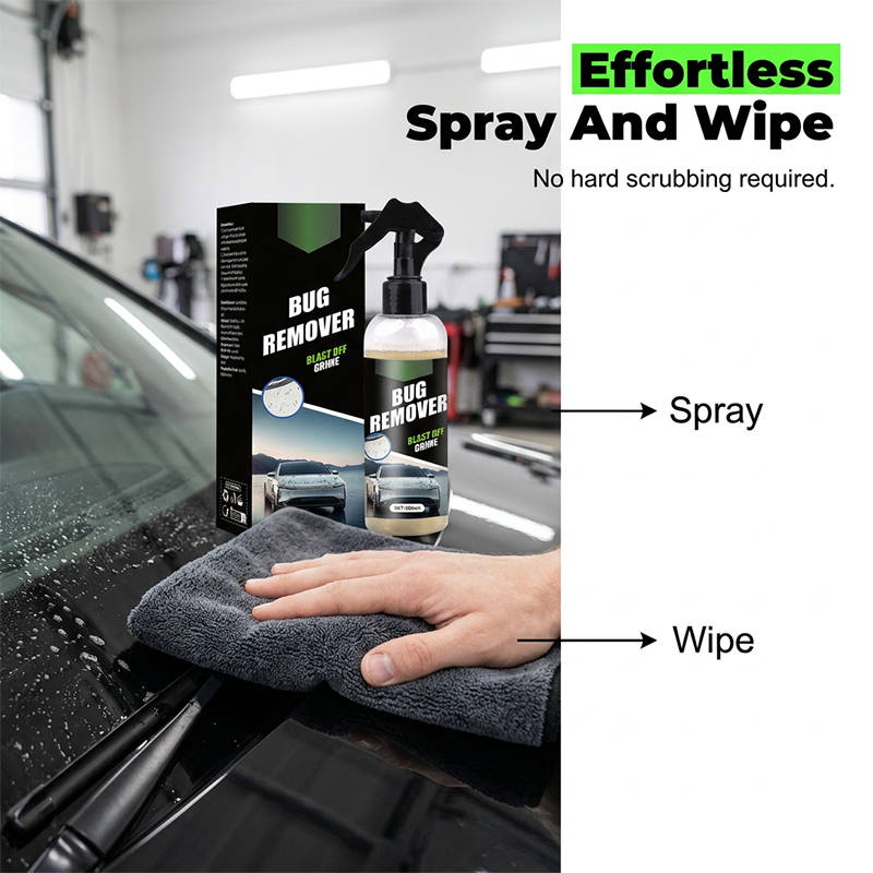 Spray Rimuovi Insetti e Sporco per Auto