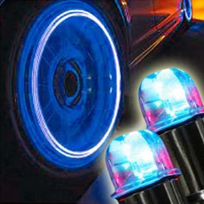 Luci LED per tappi valvole per auto e moto