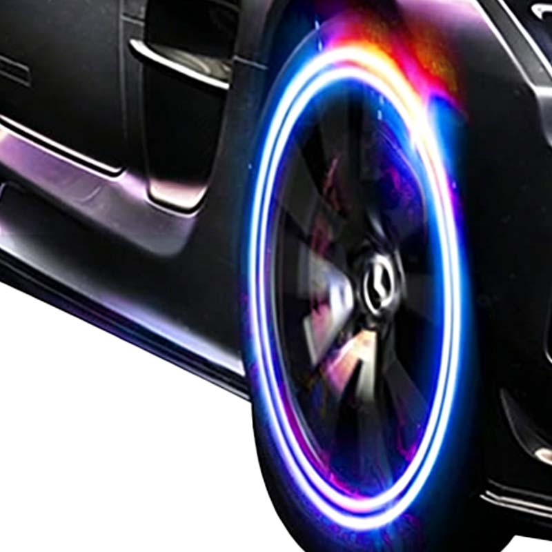 Luci LED per tappi valvole per auto e moto