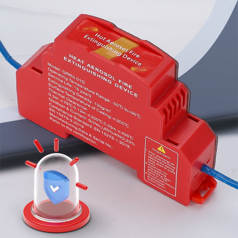 🧯🌡️ Estintore automatico termico – attivazione a contatto con il calore – Sicurezza garantita in cucina e in auto! 🚗🏠
