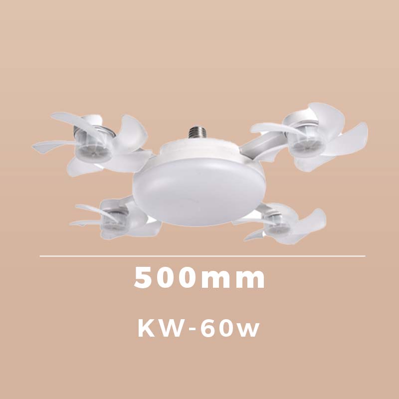 💡⏰ Ultimo Giorno | Ventilatore Soffitto Attacco E27 LED 2in1 -50%