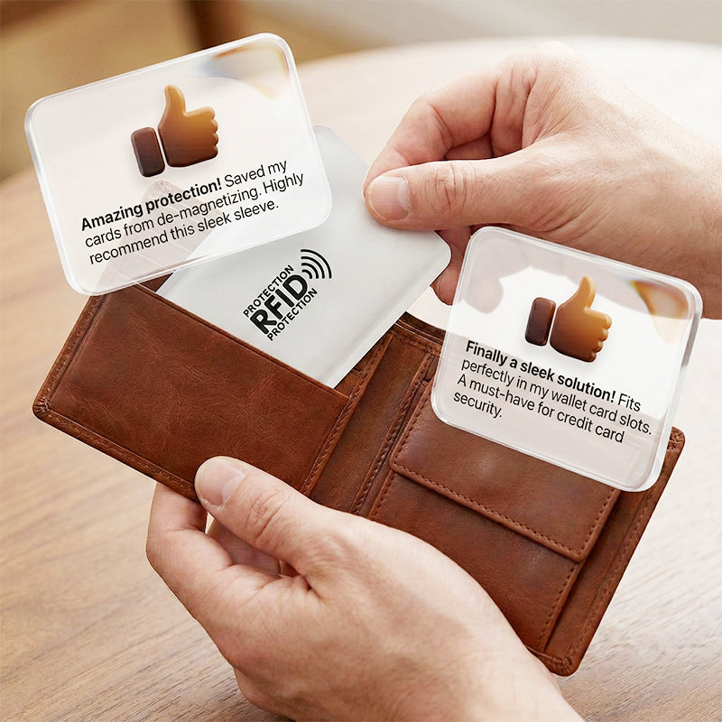 🥳HEISSER SALE 2026🥳💞50.000+ VERKAUFT!👵  RFID-blockierende Kreditkartenhüllen