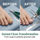 🔥 -50% Oggi: Set Professionale da 3 Pezzi per la Cura delle Unghie dei Piedi – Pedicure perfetta a casa, risultati da salone, strumenti in acciaio inossidabile.