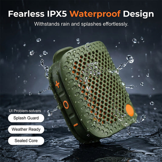 ⏳Offerta Limitata – 50% di Sconto⏰ Altoparlante Bluetooth Portatile con Stereo TWS, Impermeabile IPX5, Mini Wireless