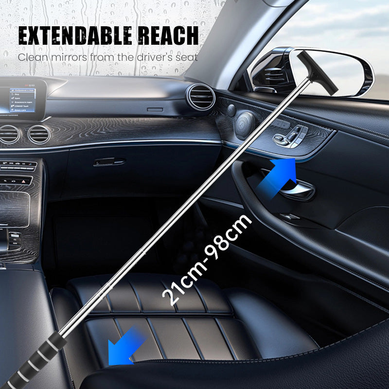Retractable Car Side Mirror Wiper