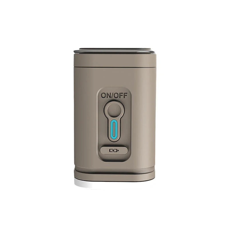 🏕️ Pompa ad aria ricaricabile da campeggio – Luce LED, gonfiaggio rapido, compatta – Pagamento in contrassegno 🔋
