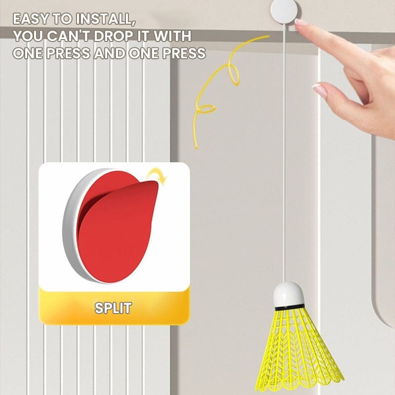 Allenatore di badminton con rimbalzo automatico