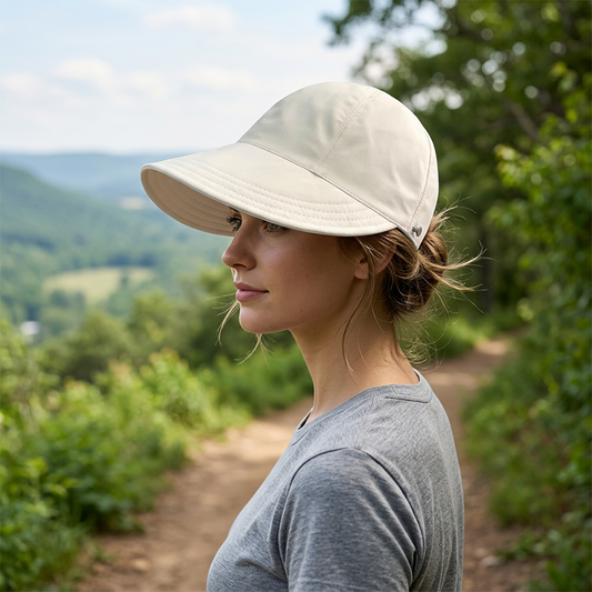 🏖️Saldi Estivi 60% OFF🏝️🧢Cappello da Sole Traspirante con Apertura per Coda di Cavallo da Donna☀️👒