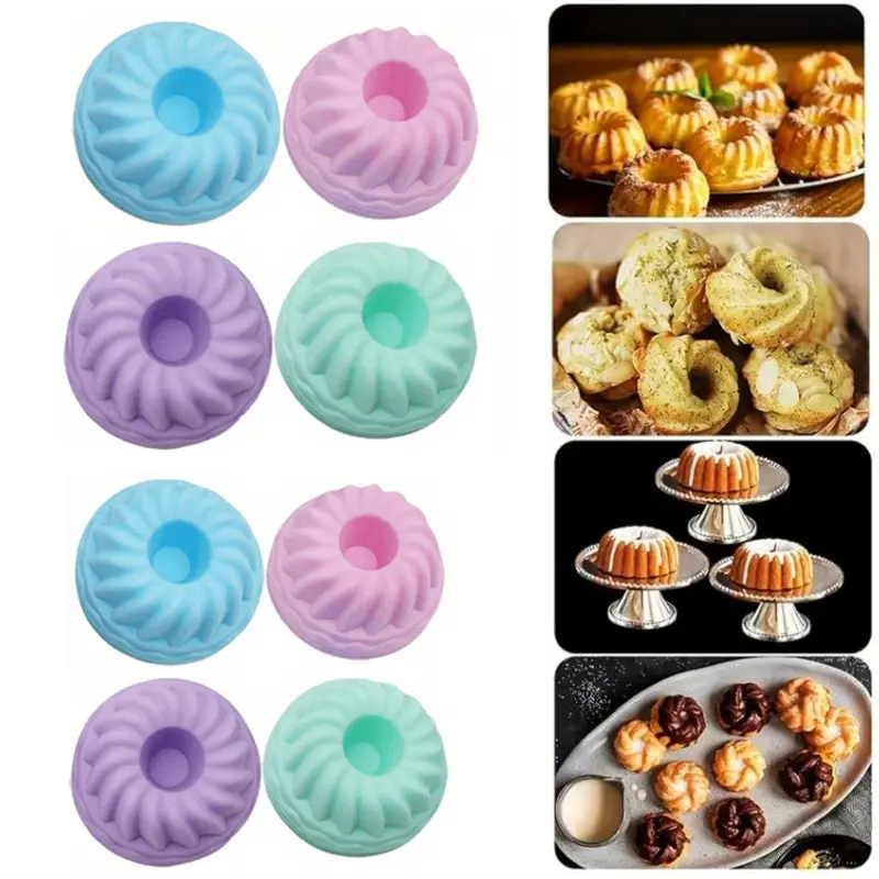 🍩 50% DI SCONTO! 🧁 Stampi per ciambelle in silicone, senza BPA, antiaderenti e versatili ✨