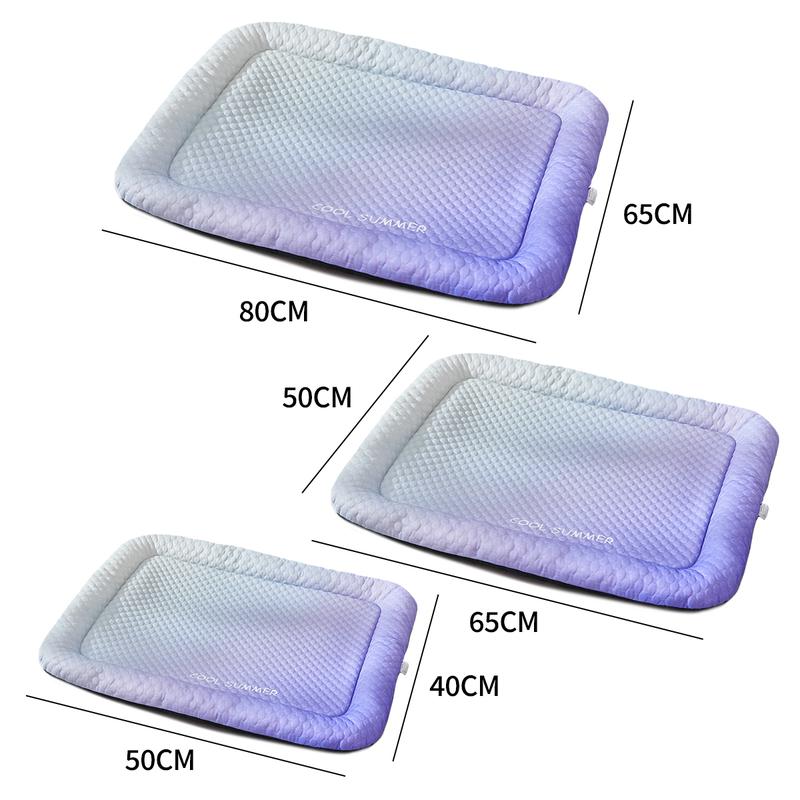 🐾 SCONTO DEL 50% IN QUESTO MOMENTO! ❄️ Tappetino rinfrescante per cani e gatti – Traspirante, lavabile e morbido – Tessuto Ice-silk, perfetto per pavimenti, divani o viaggi in auto – Diverse misure e colori sfumati 🐶🐱