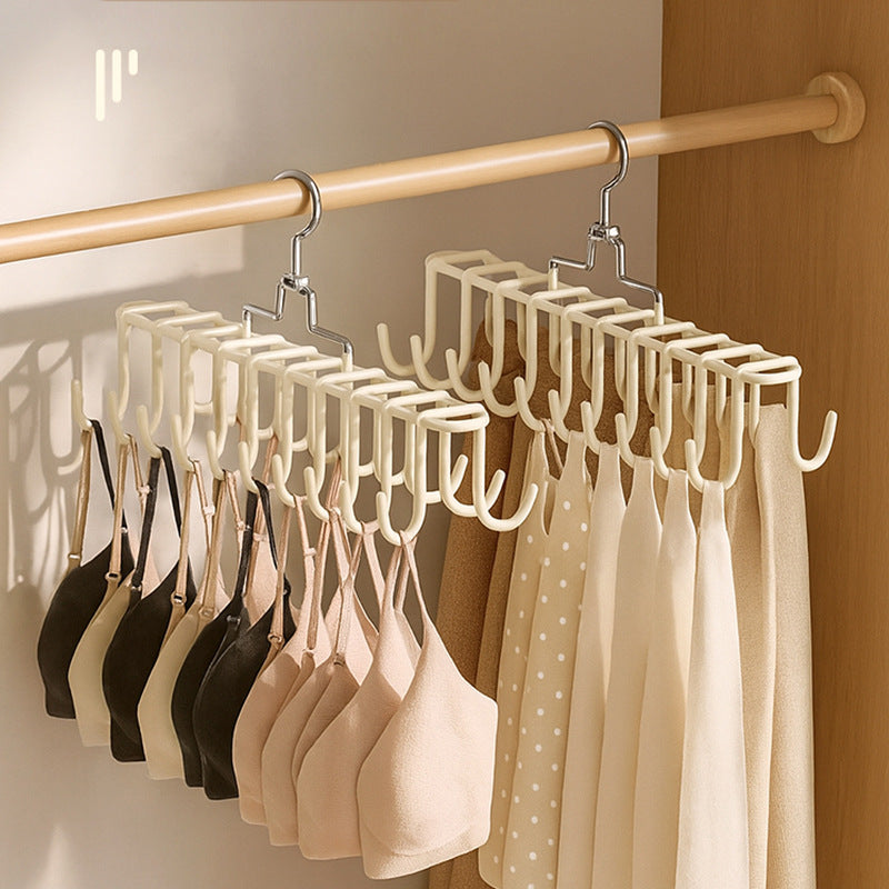 Appendiabiti per Lingerie con Spalline — Supporto Multifunzionale a Doppio Gancio per Camisole