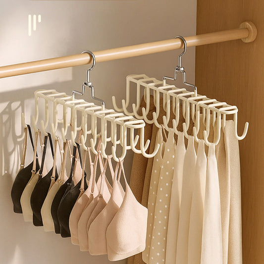 Appendiabiti per Lingerie con Spalline — Supporto Multifunzionale a Doppio Gancio per Camisole