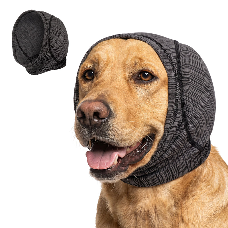 🐾 🎧 Paraorecchie antirumore per animali domestici: la delicata compressione avvolgente allevia l'ansia causata da tuoni e fuochi d'artificio 🐶