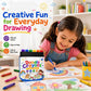 Set di 6 Pastelli Cancellabili per Scarabocchiare (Sicuri per Bambini Piccoli)