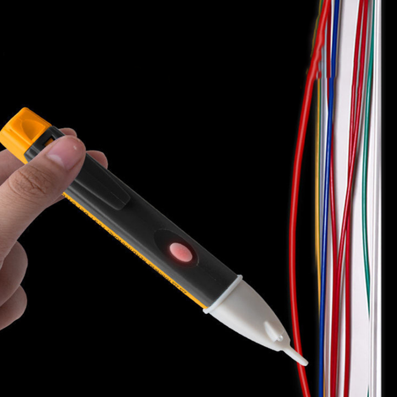 Tester di Tensione Induttivo Portatile con Allarme Sonoro e Luminoso