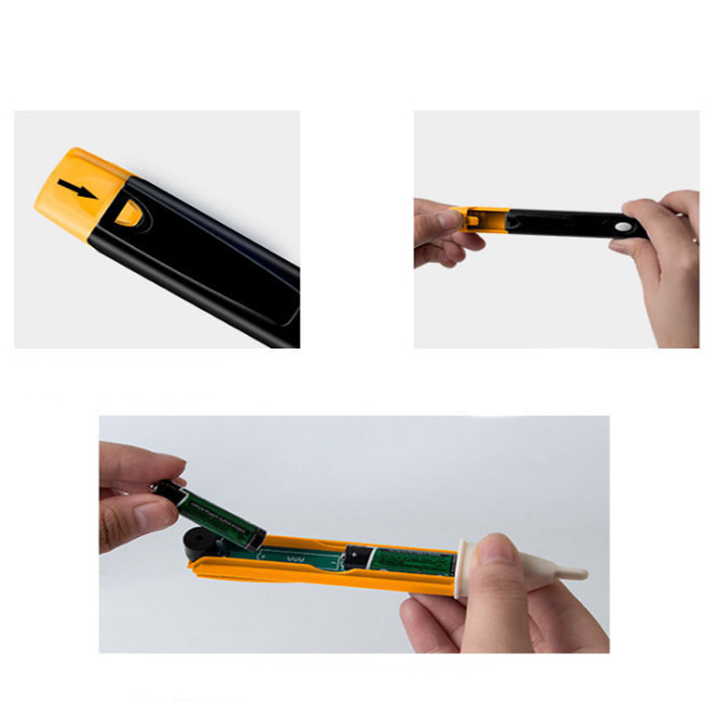 Tester di Tensione Induttivo Portatile con Allarme Sonoro e Luminoso